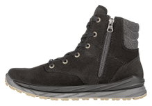 Lowa Alltag-Travelschuhe Furato GTX (Veloursleder, wasserdicht, seitlicher Reissverschluss) schwarz Herren